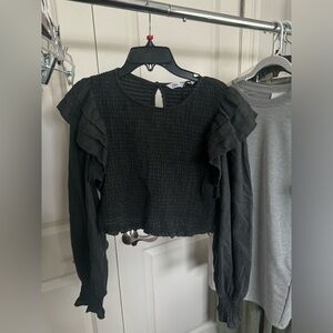 Zara long sleeve top NWTs